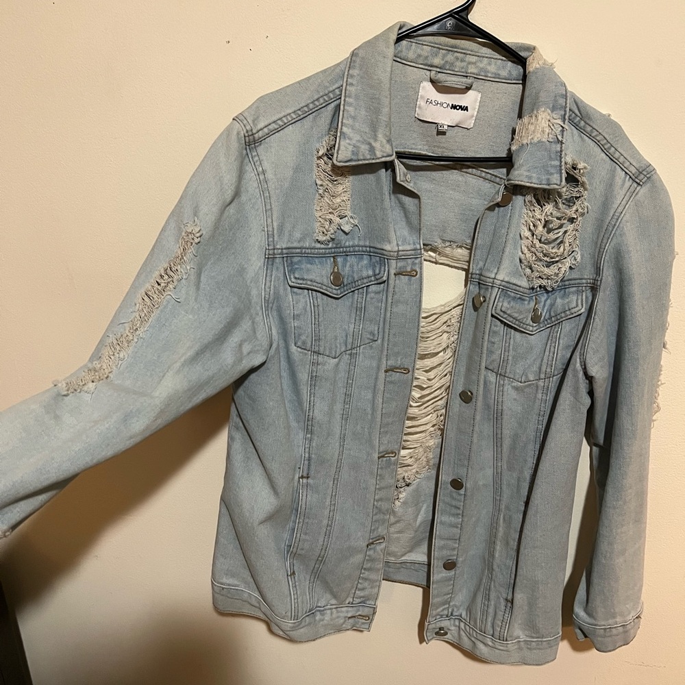 Xl fashion nova jean jacket